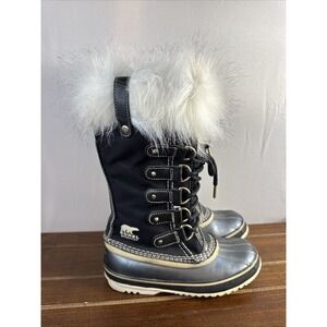 Sorel Joan‎ of Arctic 10th Anniversary Boots Size 6 Waterproof Snow Winter Fur